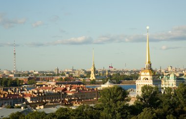 Landmarks of St.Petersburg clipart