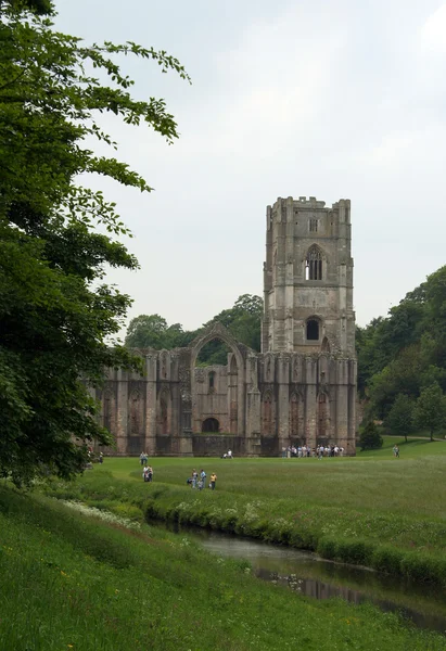 stock image Fountains Abbey in Northern Yorkshire