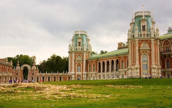 Царицынский дворец в Москве — стоковое фото