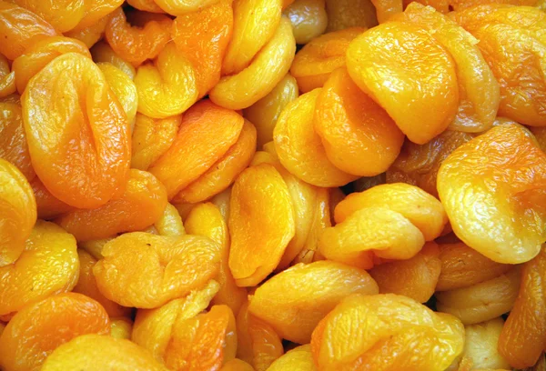 stock image Dried apricots background