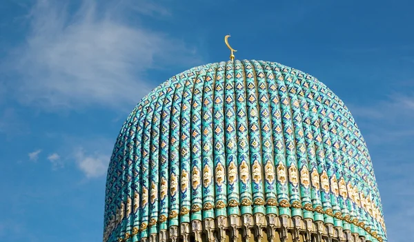 stock image The dome of mosque in Saint-Petersburg