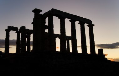 sounion cape olarak poseidon Tapınağı