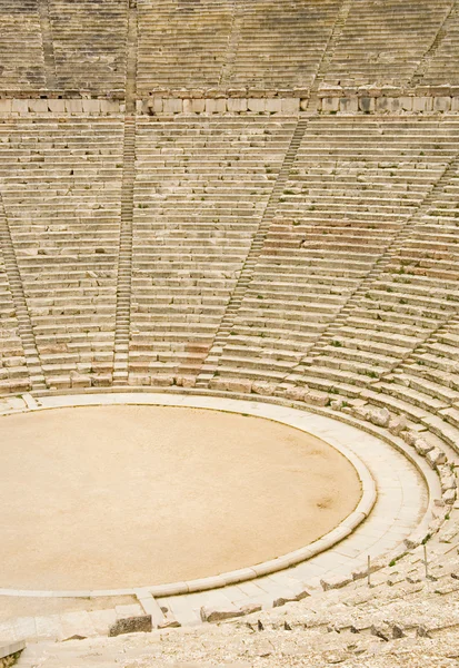 在厄庇达洛斯，希腊古代剧场 — 图库照片