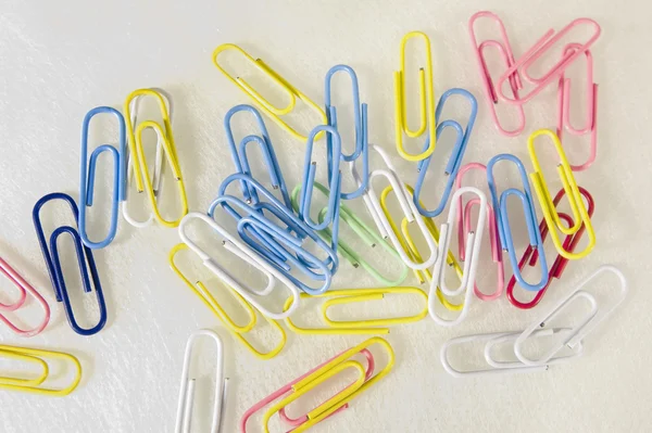 Multicoloured clips. — Stock Photo, Image