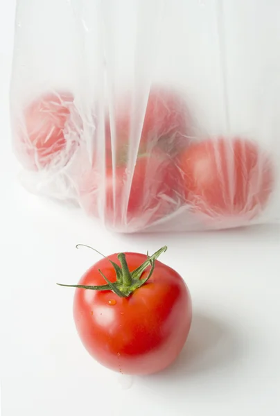 Разогретые помидоры . — стоковое фото