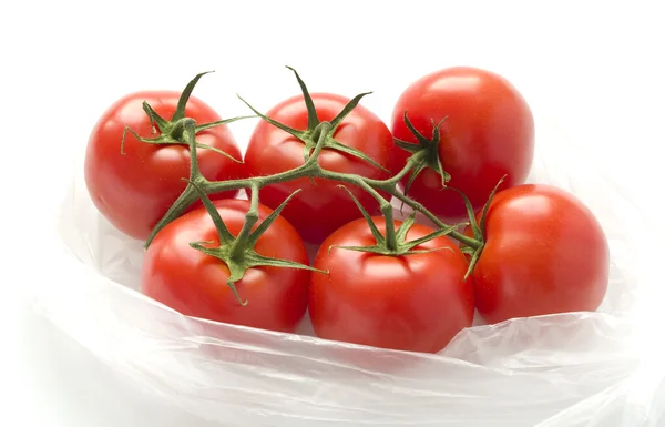 Czerwony pomidor. — Zdjęcie stockowe