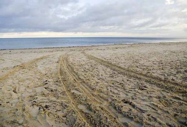 Moře a písek. — Stock fotografie