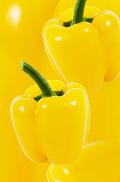 Peperoni gialli . — Foto Stock