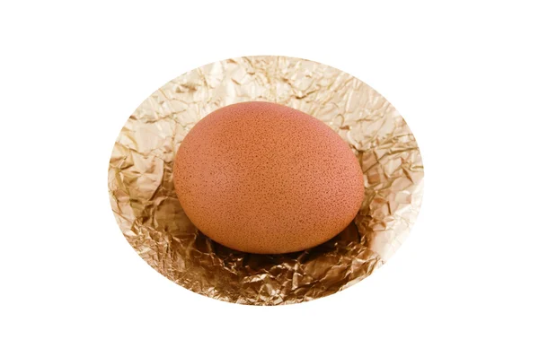 Uovo sulla lamina . — Foto Stock