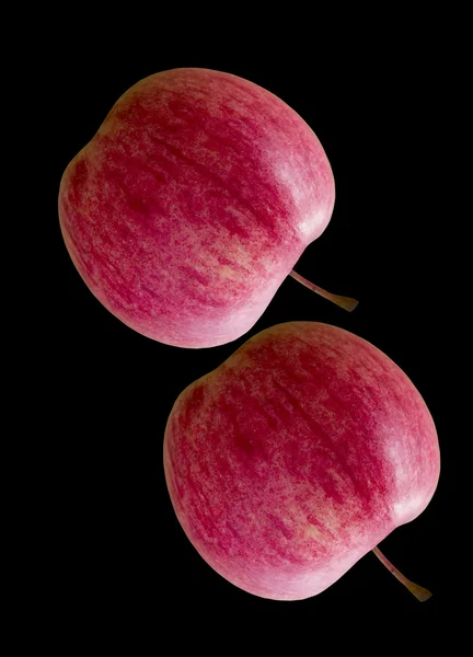 Två äpplen. — Stockfoto