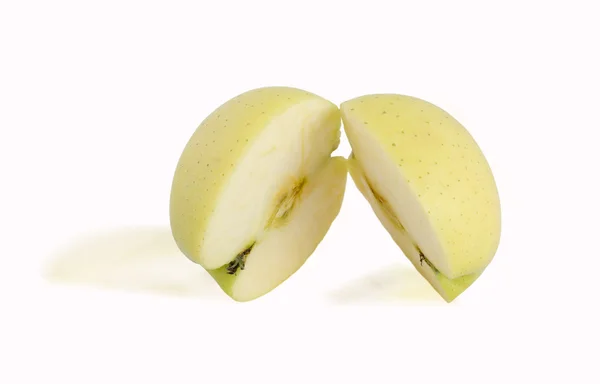 Two half of apple. — Stock Photo, Image