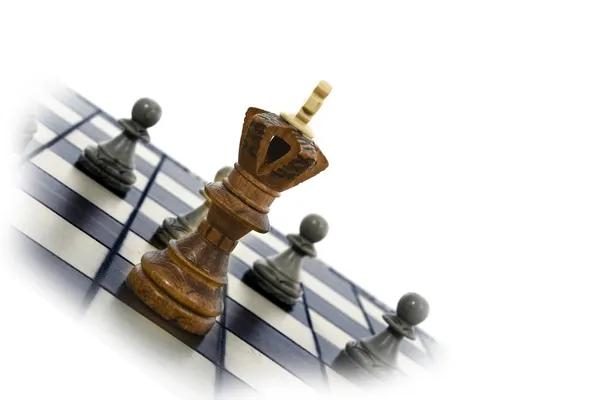 Composición de ajedrez — Foto de Stock