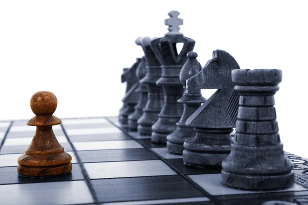 Composição do xadrez — Fotografia de Stock