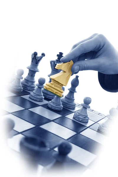 Composição do xadrez — Fotografia de Stock