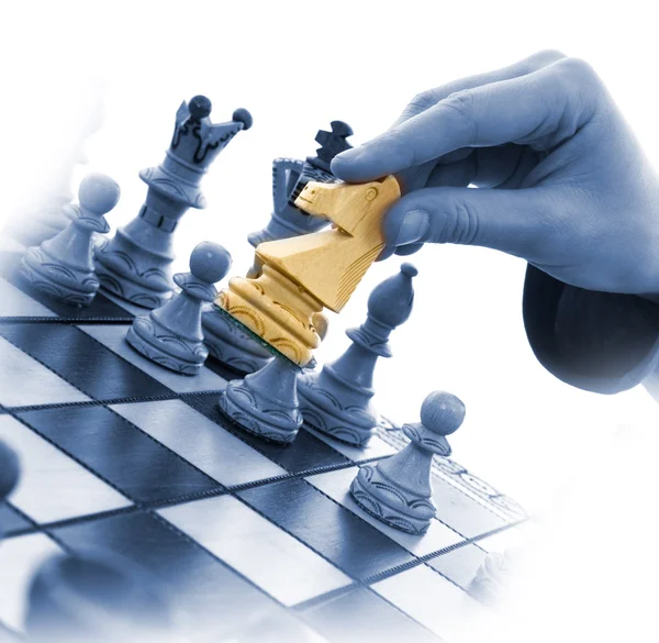 Compoziția șahului — Fotografie, imagine de stoc