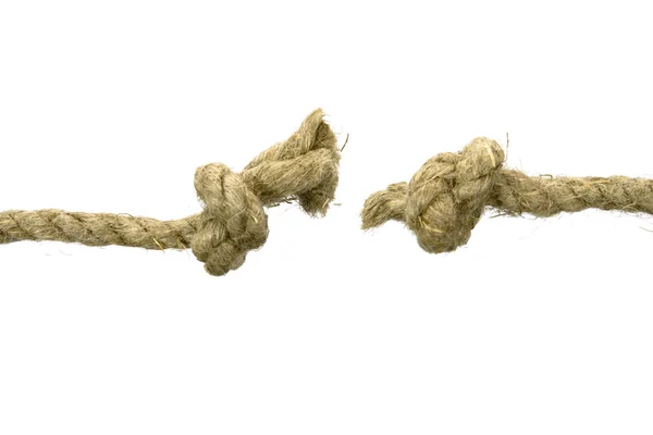 Variants of the rope with node — Stock Photo, Image