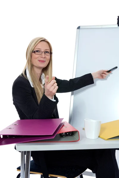 Business woman working — Stock Photo, Image