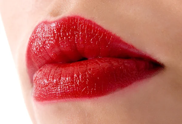 Lábios mulher — Fotografia de Stock
