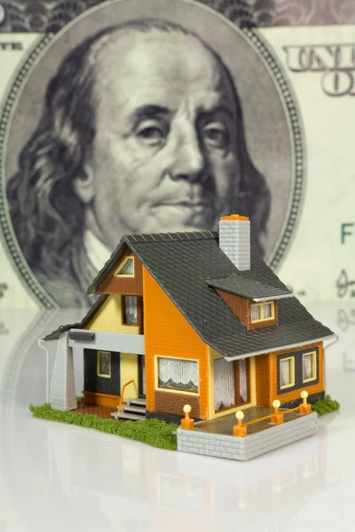 Концепция недвижимости на большой доллар — стоковое фото
