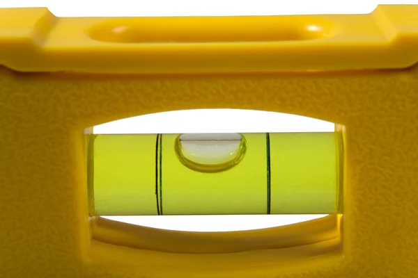 Yellow balance on white background — Stock Photo, Image