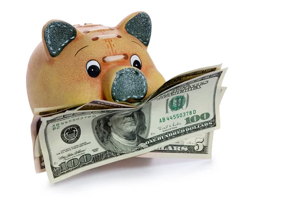 Piggy Bank - Crisis financiera —  Fotos de Stock