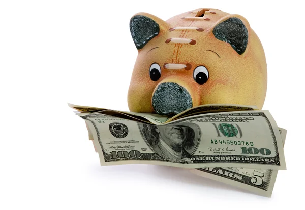 Piggy Bank - Crisis financiera — Foto de Stock