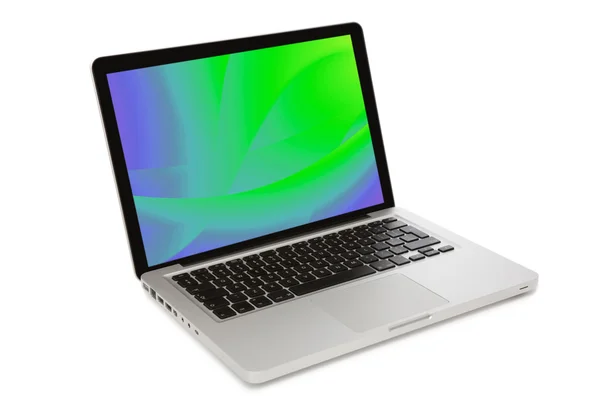 현대 실버 노트북 — 스톡 사진