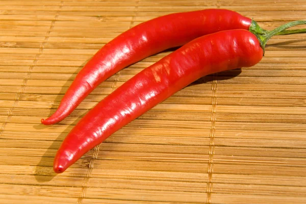 Srtuchki akutní, červená paprika — Stock fotografie