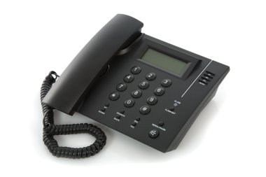 Business phone close up clipart