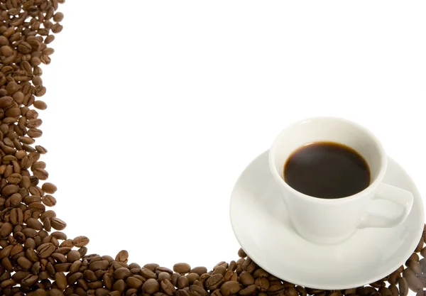 コーヒーとカップ — ストック写真