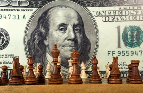 Композиция шахмат — стоковое фото