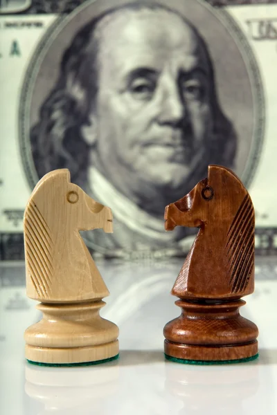Композиция шахмат — стоковое фото