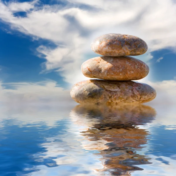 Stack of pebbles — Stok fotoğraf