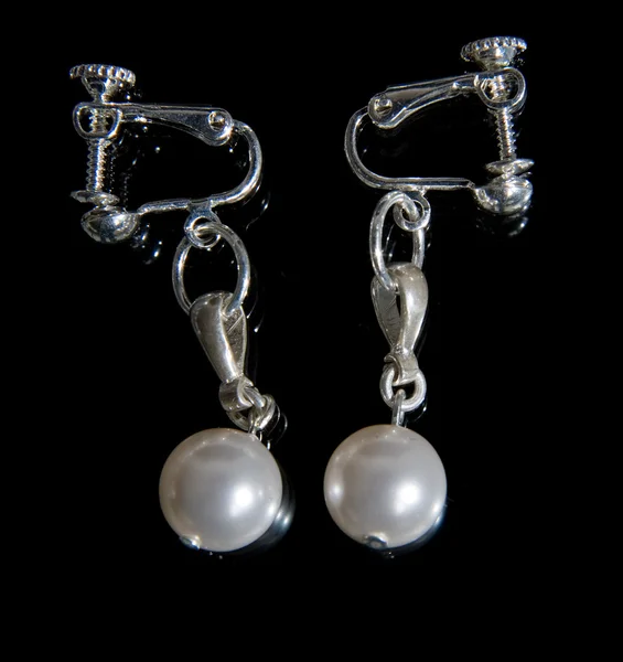 Embellishment from handmade pearl — Stock Photo, Image