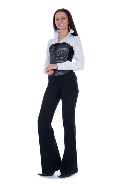 Brunette in business dress — Stock Photo, Image