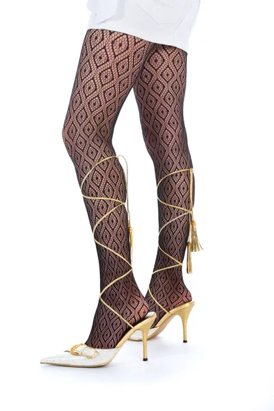 Long woman legs — Stock Photo, Image