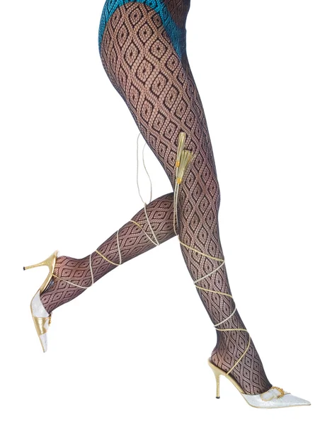 Ноги довгий жінка — стокове фото