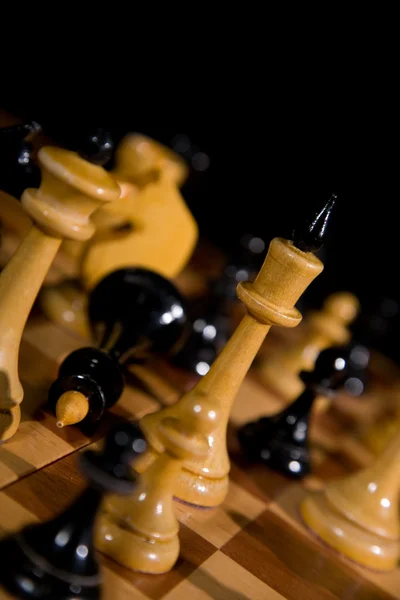 Variants chess composition — Stock Photo, Image