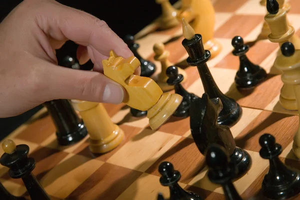 Variantes composición ajedrez — Foto de Stock