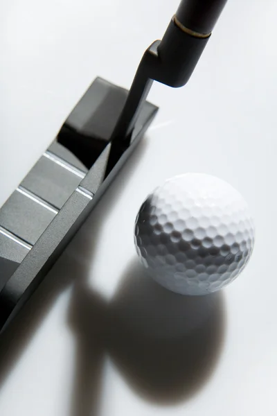 Kancelář golf - golfový míček — Stock fotografie
