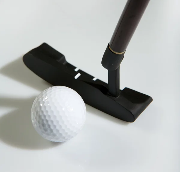 Birou golf mingea de golf — Fotografie, imagine de stoc