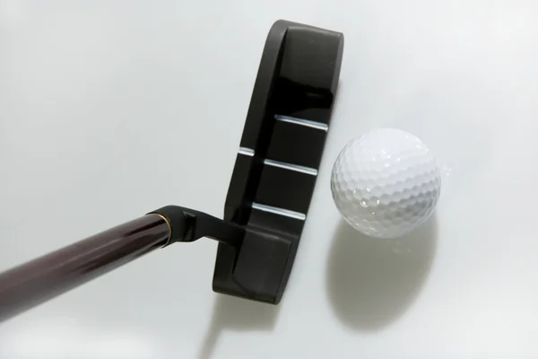 Office golf - golf ball — Stock Photo, Image