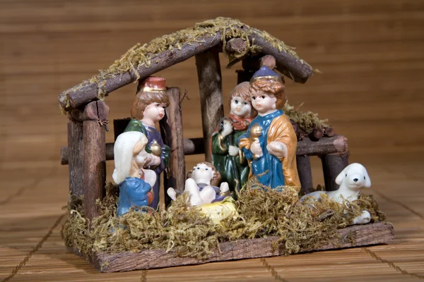 Engel beeldje, decoratie van Kerstmis — Stockfoto
