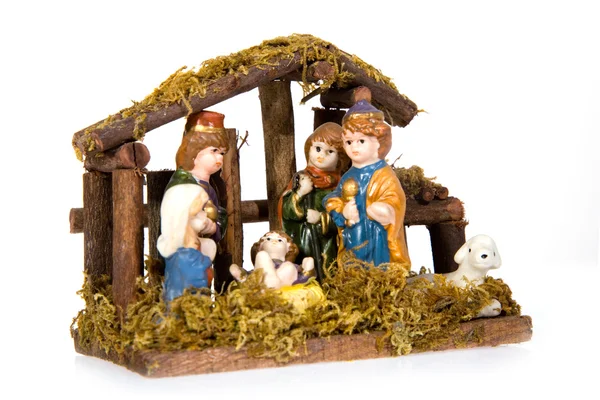 Engel beeldje, decoratie van Kerstmis — Stockfoto