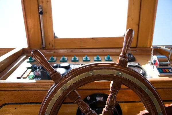 Stock image Wooden rudder