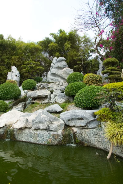 Der Garten der Steine in Thailand — Stockfoto