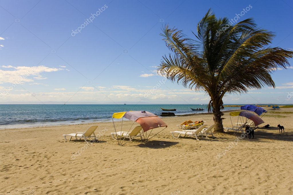 Beach On Island Margarita Venezuela — Stock Photo © Izi1947 1724748