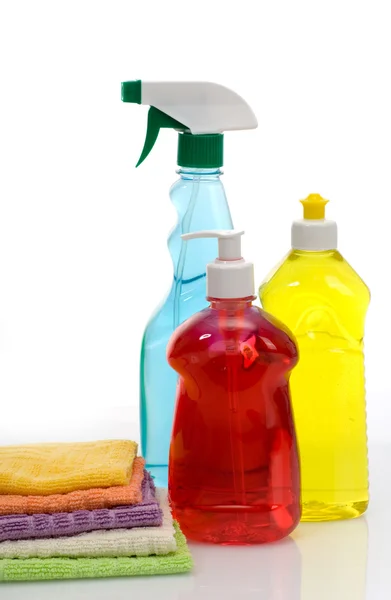 Tematy dla sanitarnych sprzątanie domu — Zdjęcie stockowe