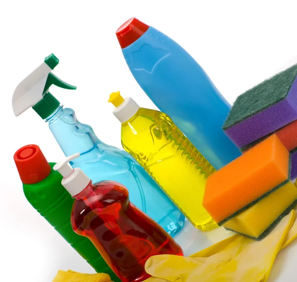 Subjects for sanitary cleaning a house — Stock Photo, Image