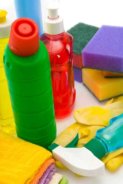 Szaniter tisztító ház tantárgyak — Stock Fotó